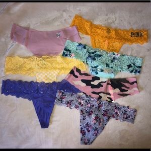 7/$19 VS Pink Panties+FREE GIFT